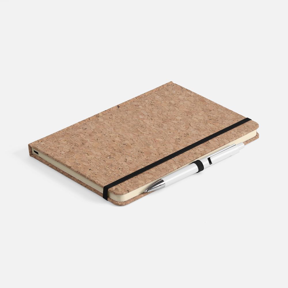 Блокнот Corkfolio, черный