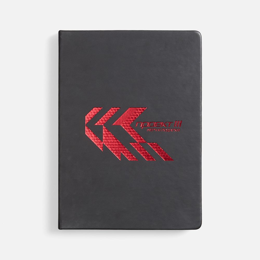 Ежедневник New Latte, недатированный, черный