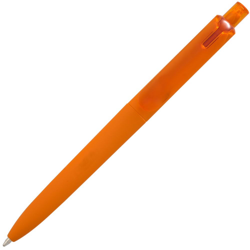 Ручка шариковая Prodir DS8 PRR-T Soft Touch, оранжевая
