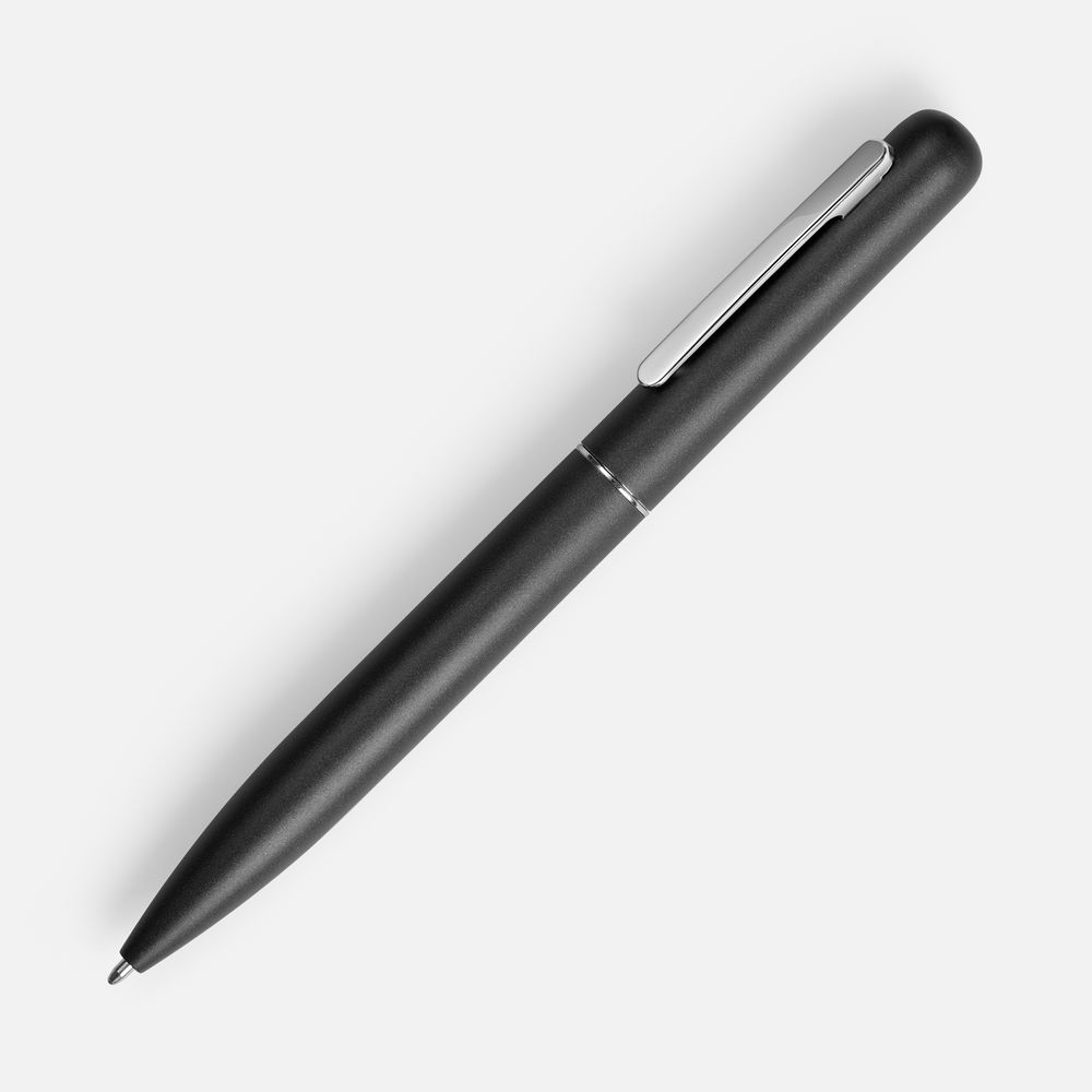 Ручка шариковая Scribo, матовая серая