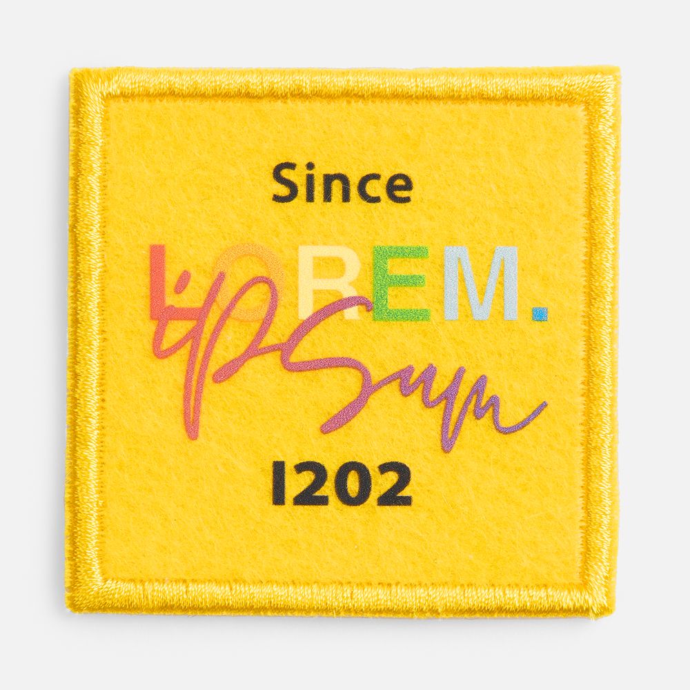 Заготовка из фетра Felt 100, желтая